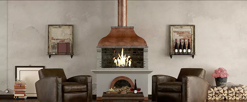 Thelin Hearth Products Providence Pellet Insert Fireplace Installation in Murphy, TX