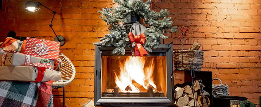 Travis Industries Linear Gas Fireplace Installation in Murphy, Texas