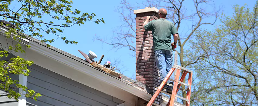 Vinyl and PVC Chimney Flashing Installation in Murphy, TX