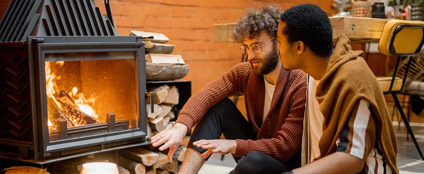 Flue Liner installation for Fireplace Metal in Murphy, TX